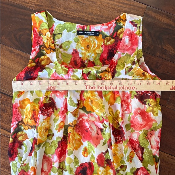 Philosophy | Floral Blouse - Red and Green - Picture 8 of 9
